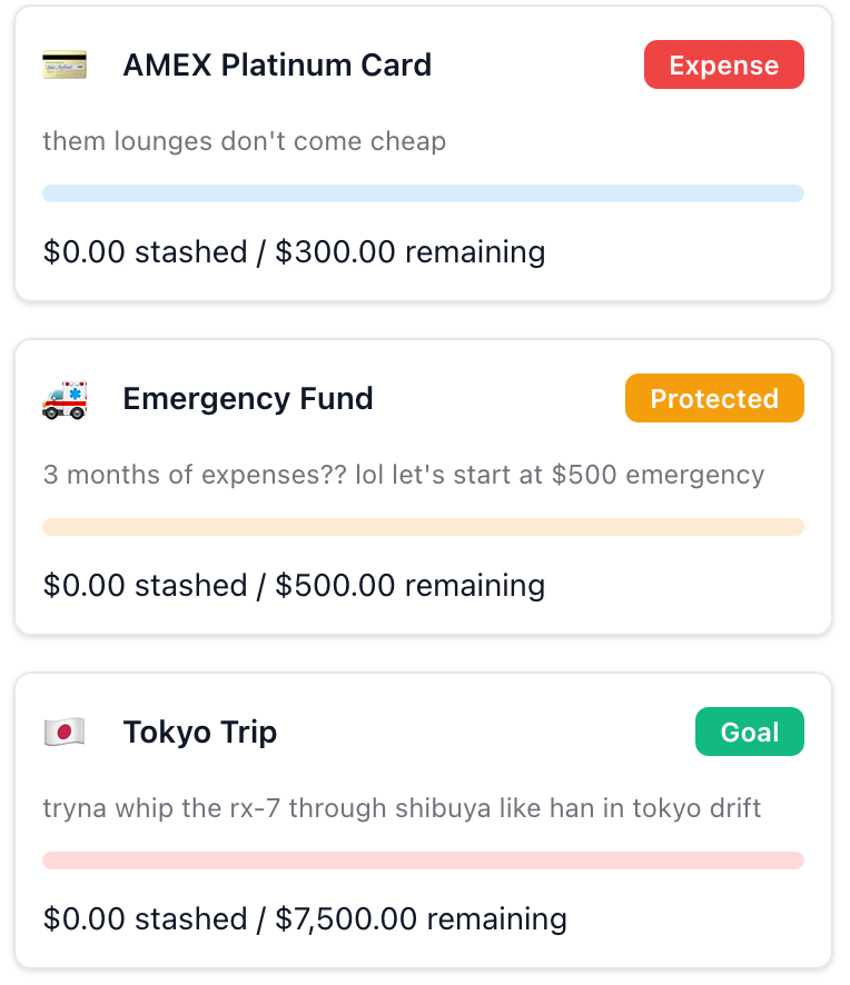 Smart Budget Categories
